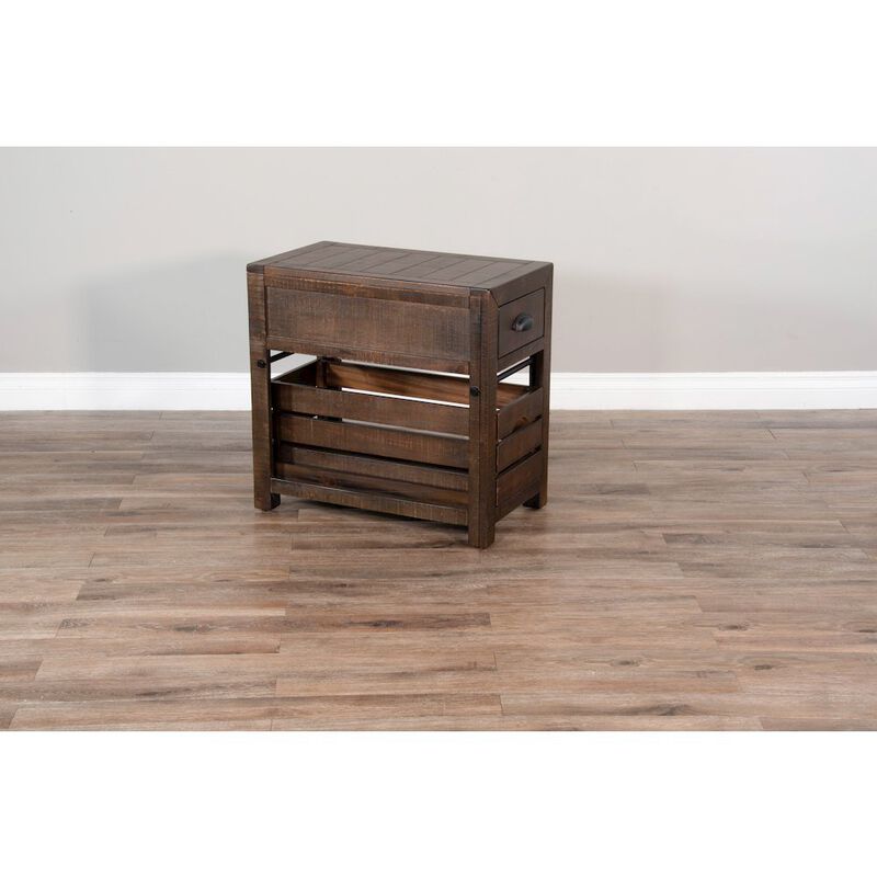 Sunny Designs Homestead Chair Side Table image number 1