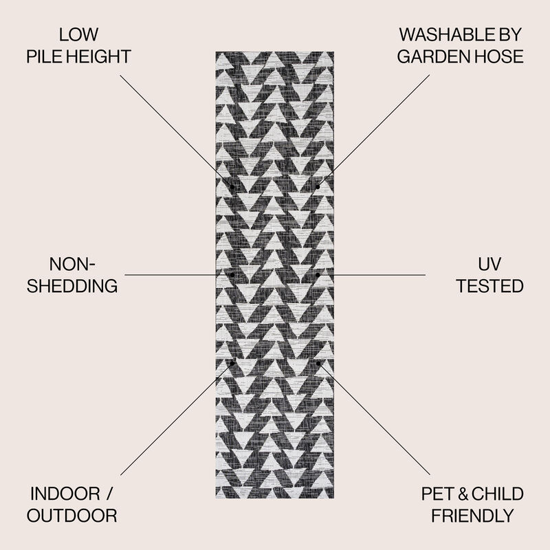 andratx Modern Tribal Geometric Indoor/Outdoor Area Rug