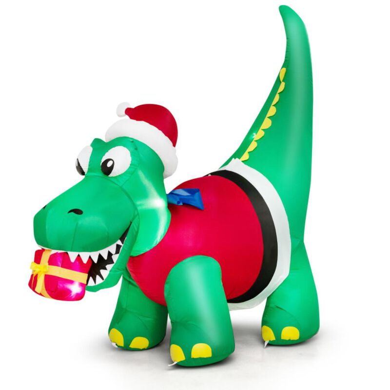 Hivvago Inflatable Christmas Decoration with LED Lights for Yard