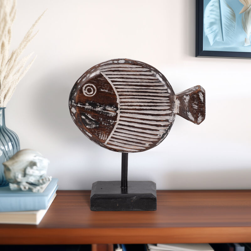 Fish on Stand Figurine