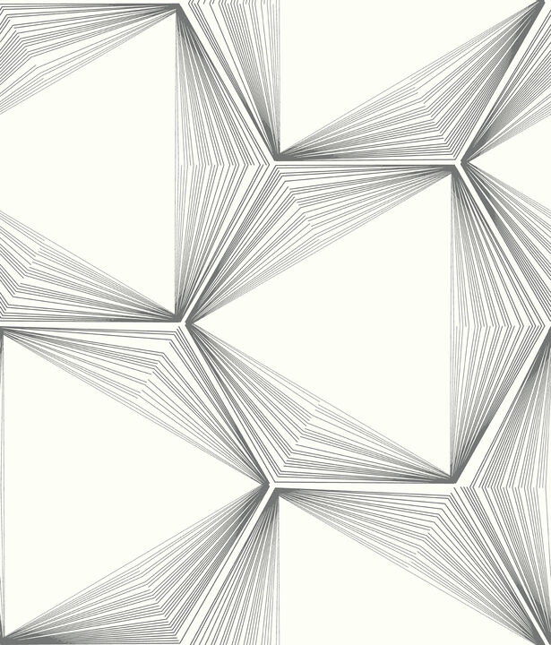 Honeycomb Charcoal Peel & Stick Wallpaper