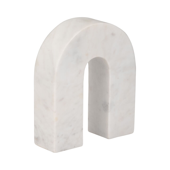 Marble Horseshoe Tabletop Deco