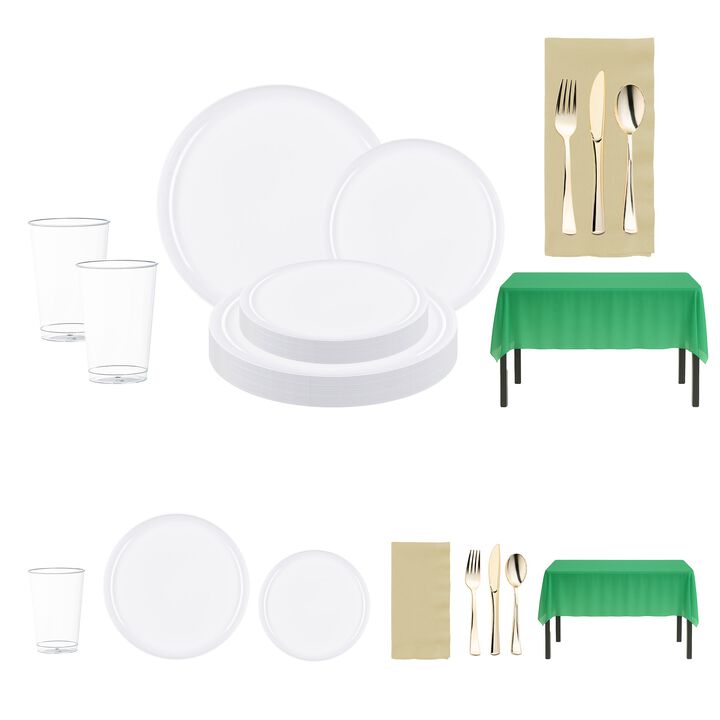White, Green and Gold NFL / NBA / MLB Set (20 Sets)