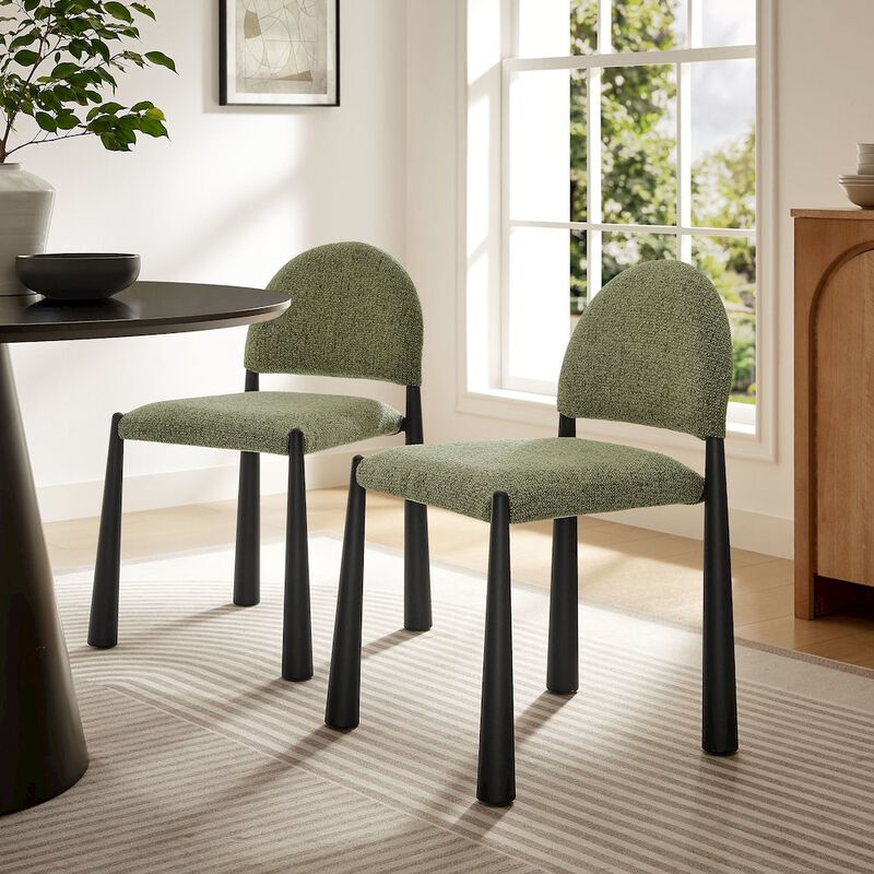 Modway Hayley Upholstered Fabric Dining Side Chair