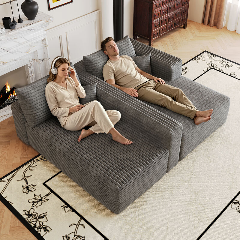Juszut L Shaped Sectional Sofa image number 4