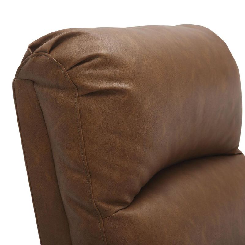 LumiSource Black PU Dormi Recliner Chair