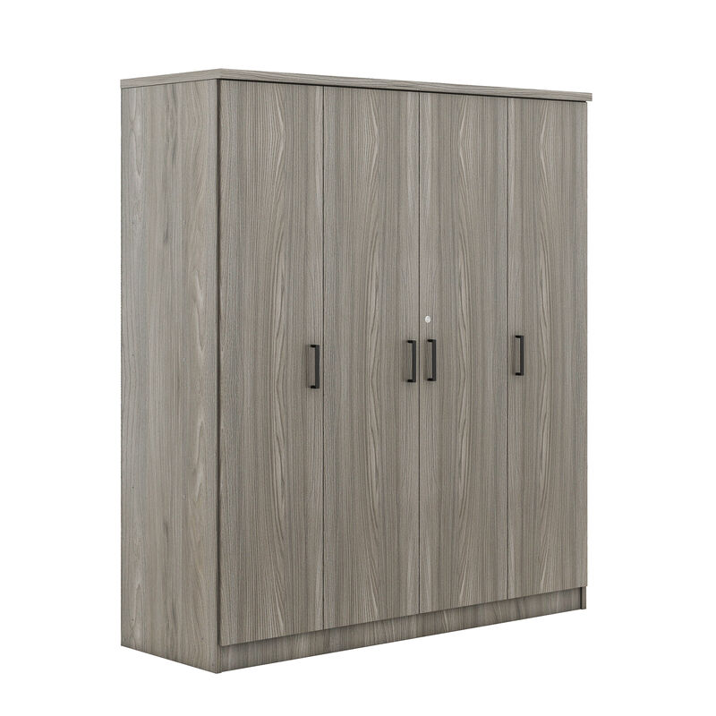 Merax 4-Door Wardrobe with 1 Drawer