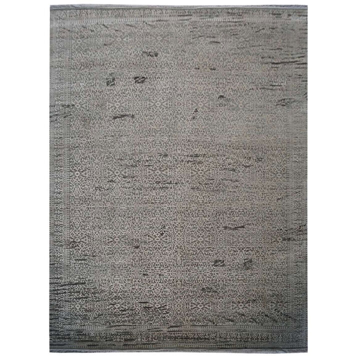 Rugsotic Carpets Hand Knotted Persian Silk And Wool Size Area Rug Oriental Size PR0244