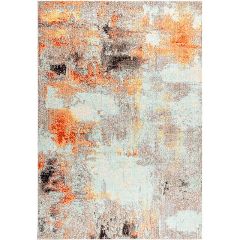 Contemporary Pop Modern Abstract Vintage Area Rug image number 0