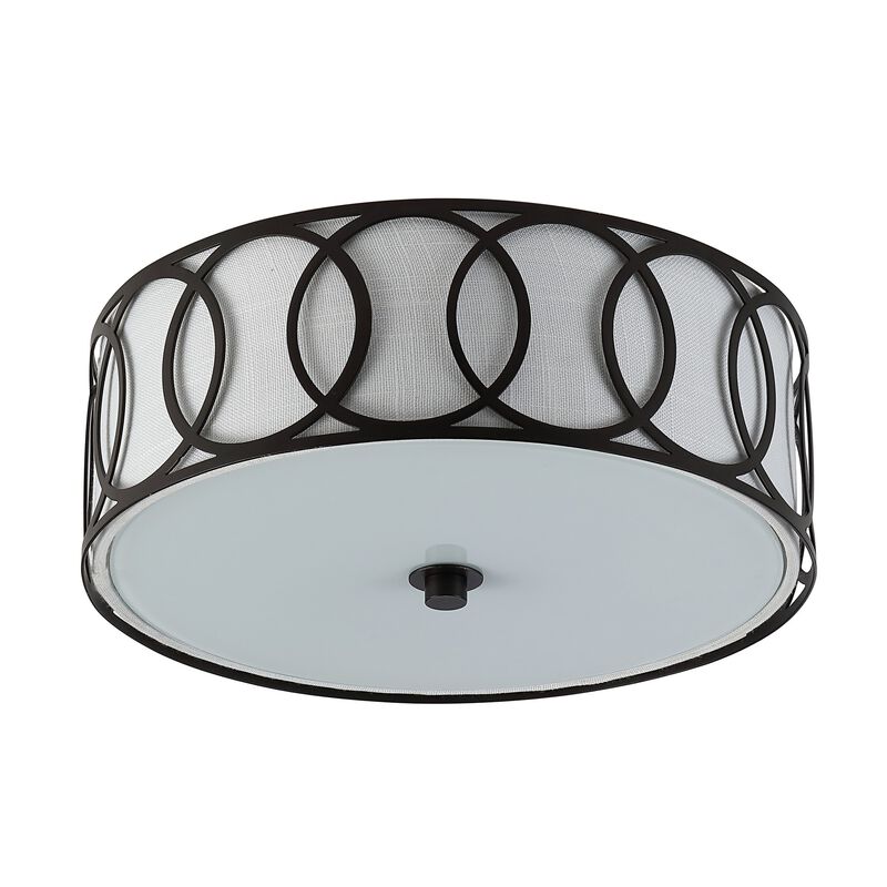 Aria Metal LED Flush Mount
