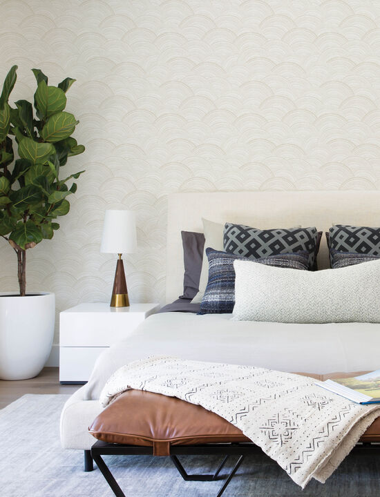 Encircle Dove Geometric Wallpaper (Set of 2)