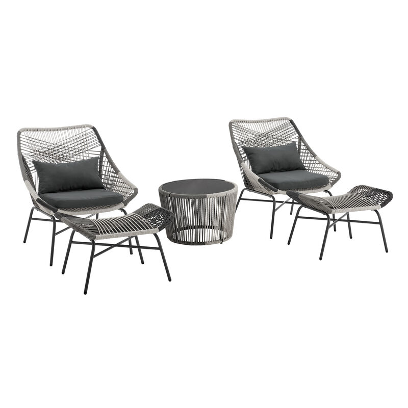 Ashland Gray Patio Set