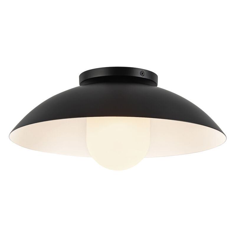 Umbra 14 in Semi Flush Mount with Glass Diffuser image number 3