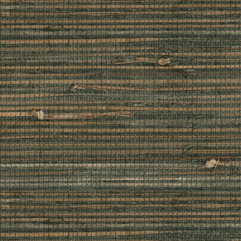Reju Charcoal Grasscloth Wallpaper image number 0