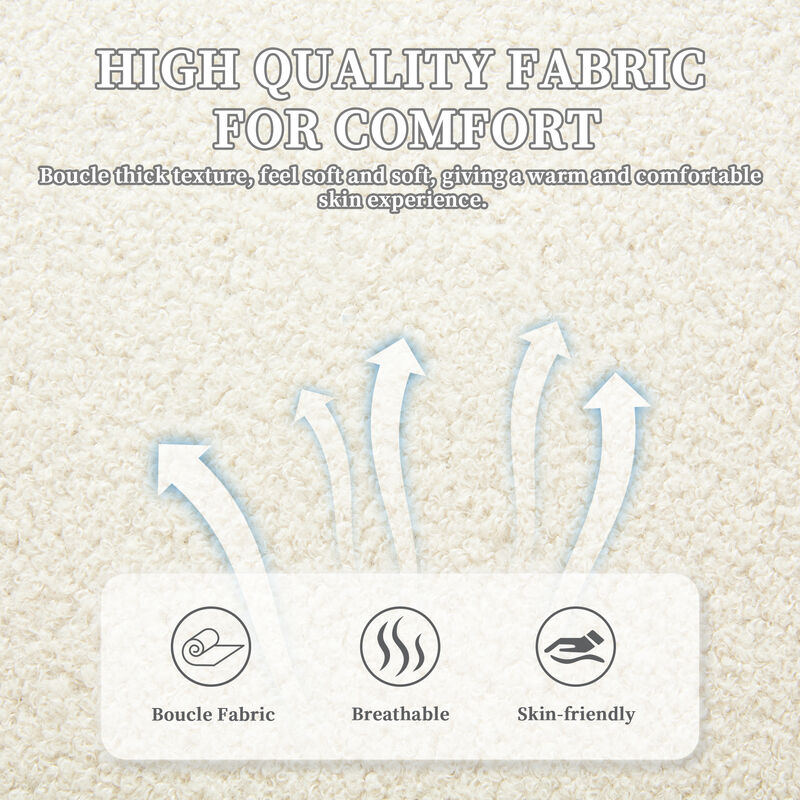 TATEUS Mid Century Modern Loveseat - 2 Seater Comfy Sofa Couch with USB Port & Removable Pillow Cover for Living Room/Bedroom