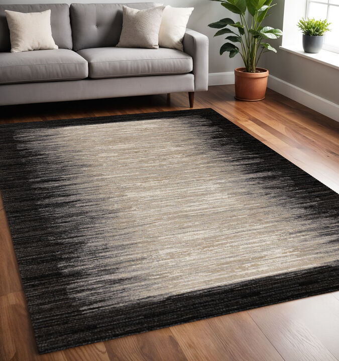 HomeRoots Abstract Area Rug