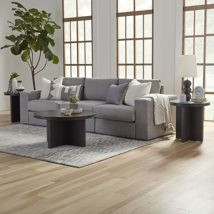 Flex Pebble Sofa with Wide Arm