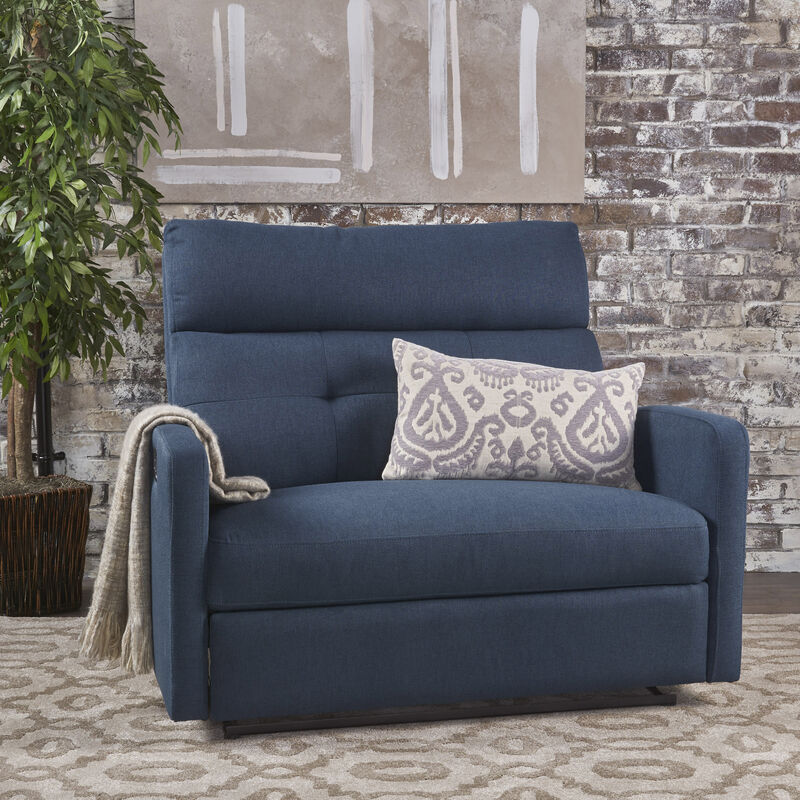 Merax  Tufted Recliner Loveseat Sofa Chair
