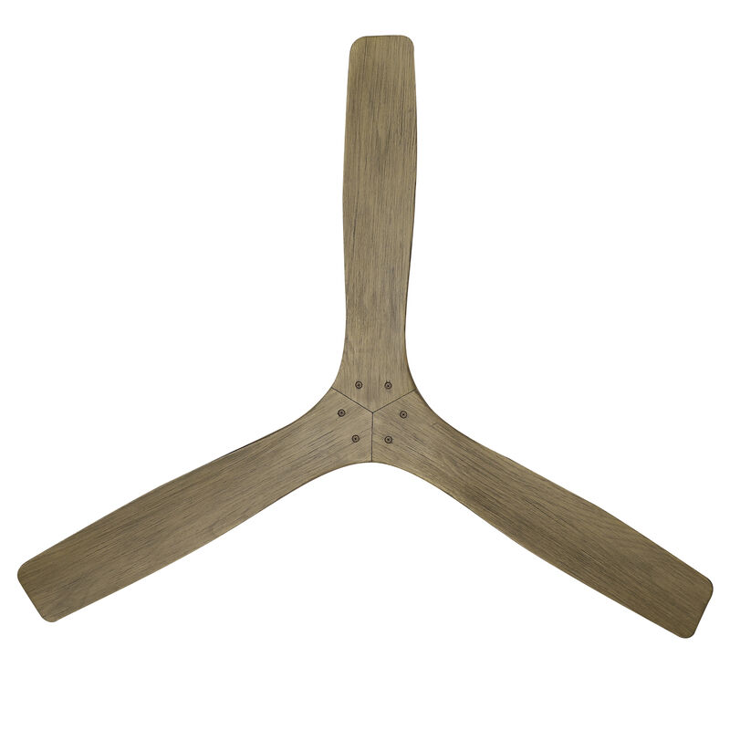 54 in. Brushed Nickel Solid Wood Blades 6-Speed Ceiling Fan with Remote without Light