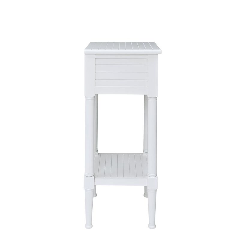 Linon Seaboard End Table White image number 6