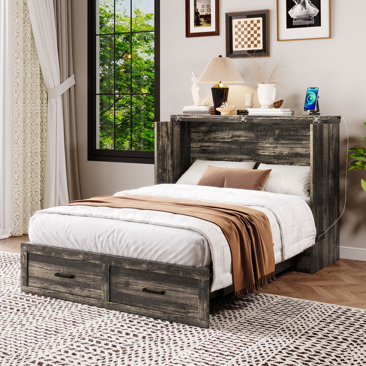 Merax Murphy Bed Cabinet