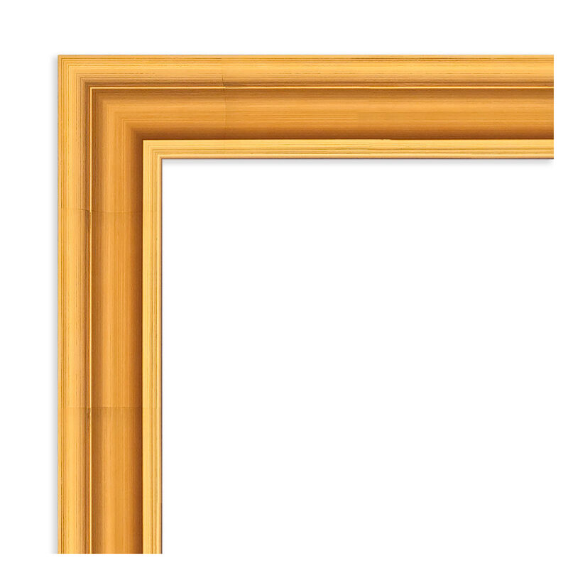 Sierra Beveled Wood Framed Wall Mirror image number 3