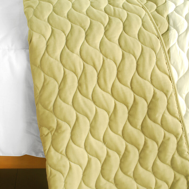 3PC Patchwork Quilt Set Queen Size Soft Lightweight Bedding image number 3