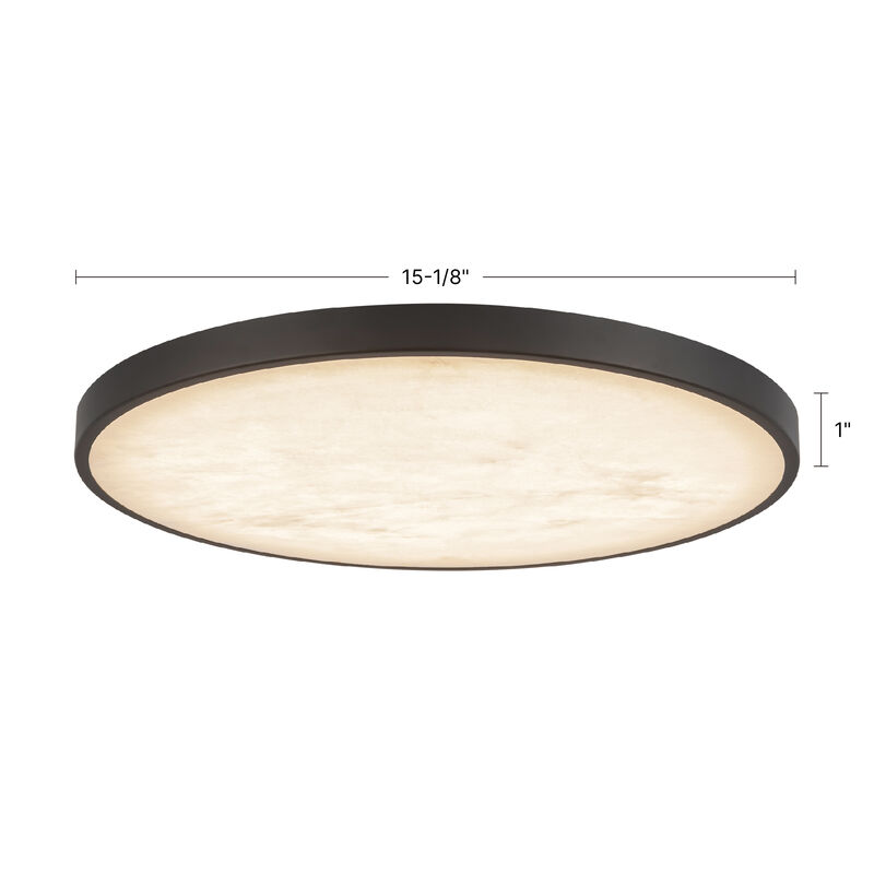 Evelyn 15 in LED Flush Mount image number 9