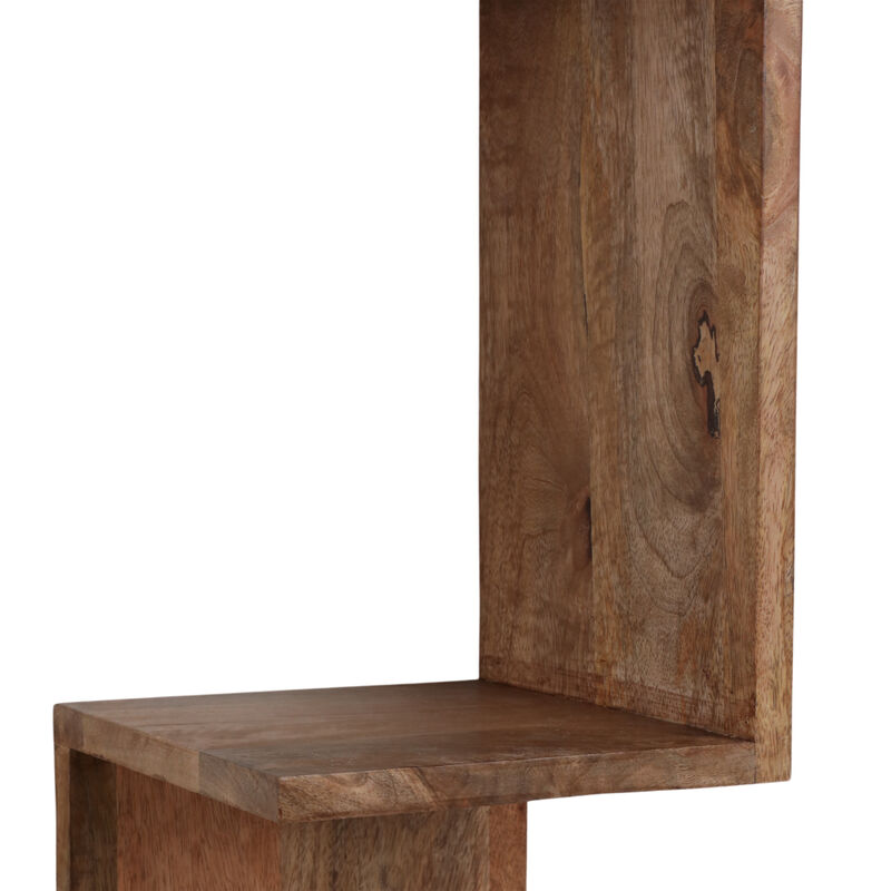 33" Mango Zig Zag Corner Wall image number 4
