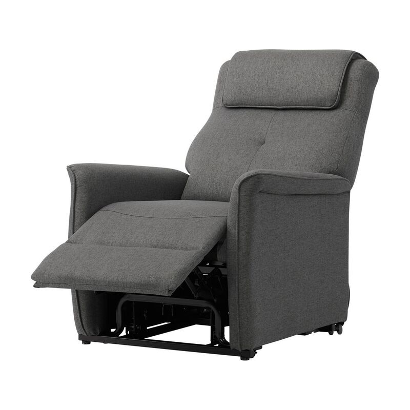 CorLiving Power Lift Recliner Medium Grey