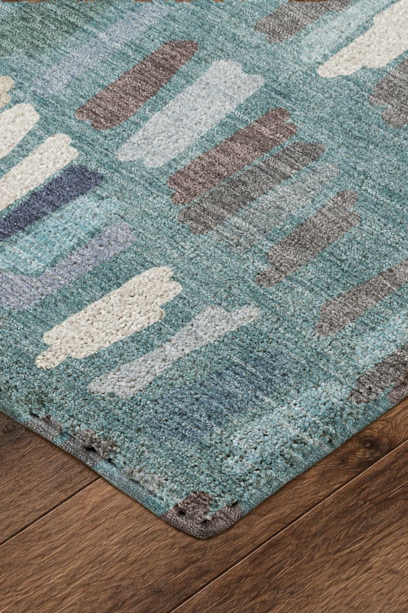 Kenner KN5 Teal 9' x 12' Rug image number 6
