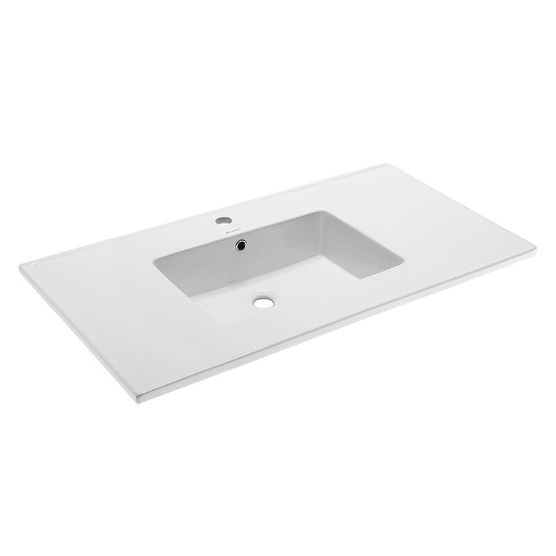Voltaire 37 Vanity Top Sink with Single Faucet Hole image number 2