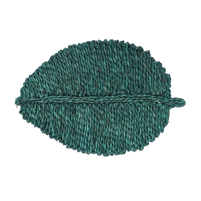 Leaf Natural Seagrass Placemat - Set of 4 image number 0