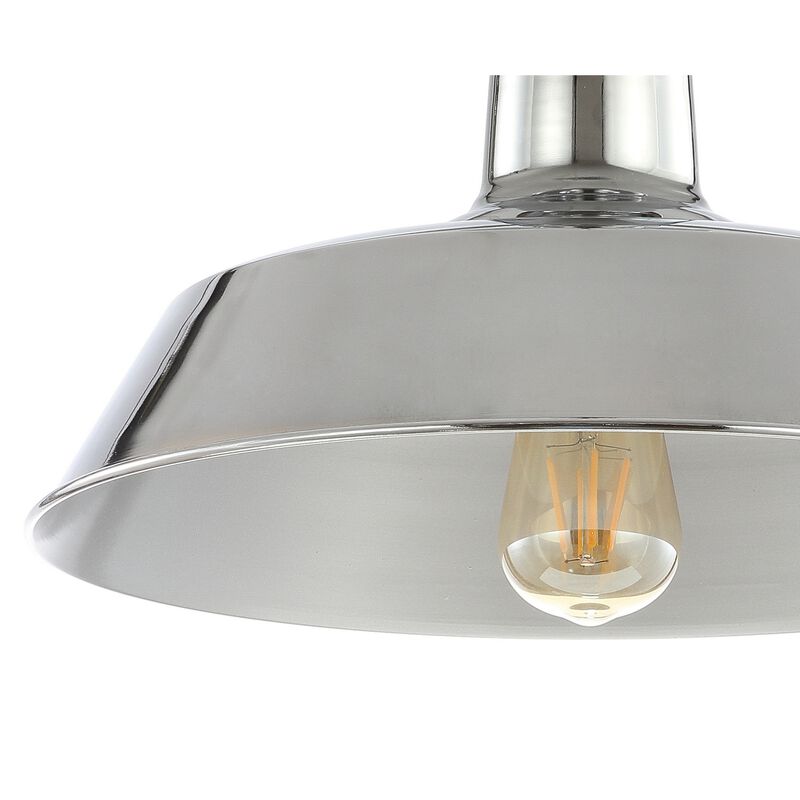 Camila Classic Industrial Indoor/Outdoor Iron LED Semi Flush Mount