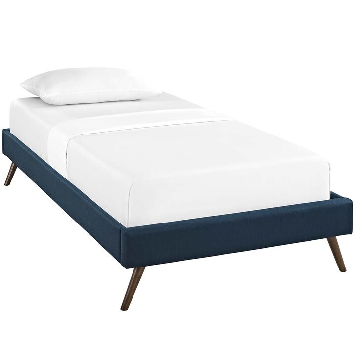 Modway - Loryn Twin Fabric Bed Frame with Round Splayed Legs
