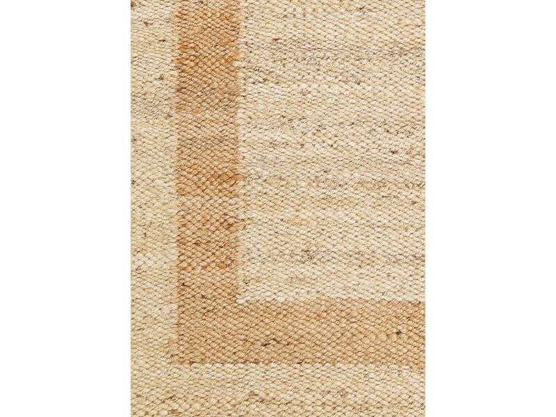 Marnie Natural and Bleached Bordered Jute Rug image number 4