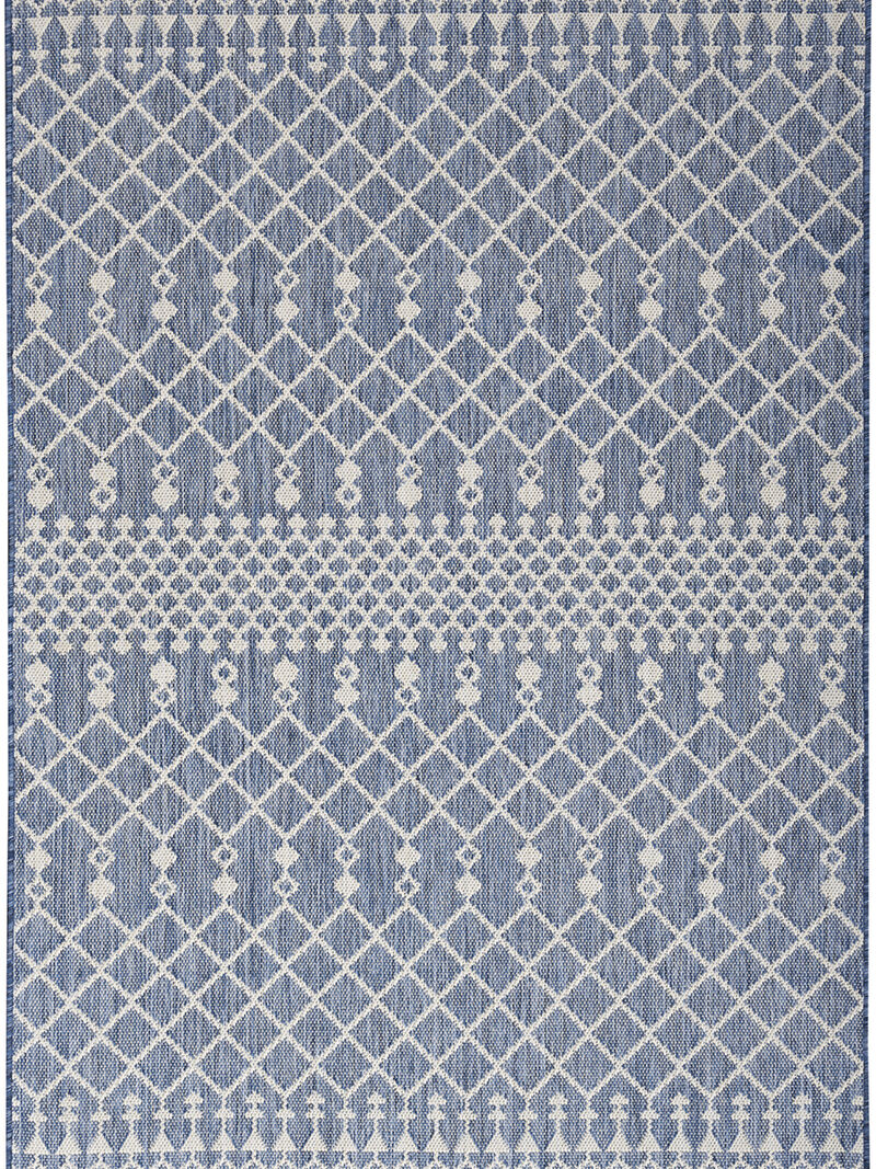 Positano POS02 Navy/Blue 7' x 10' Rug