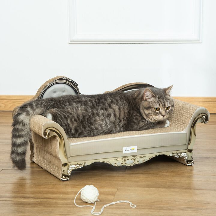 Toy Pet Furniture with Catnip Brown