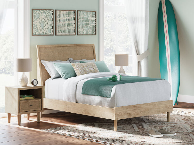 Cielden Full Panel Bed image number 1