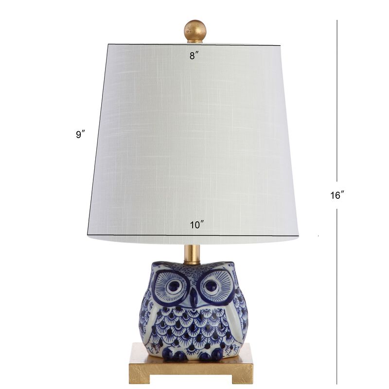 Justina Ceramic Mini Table Lamp