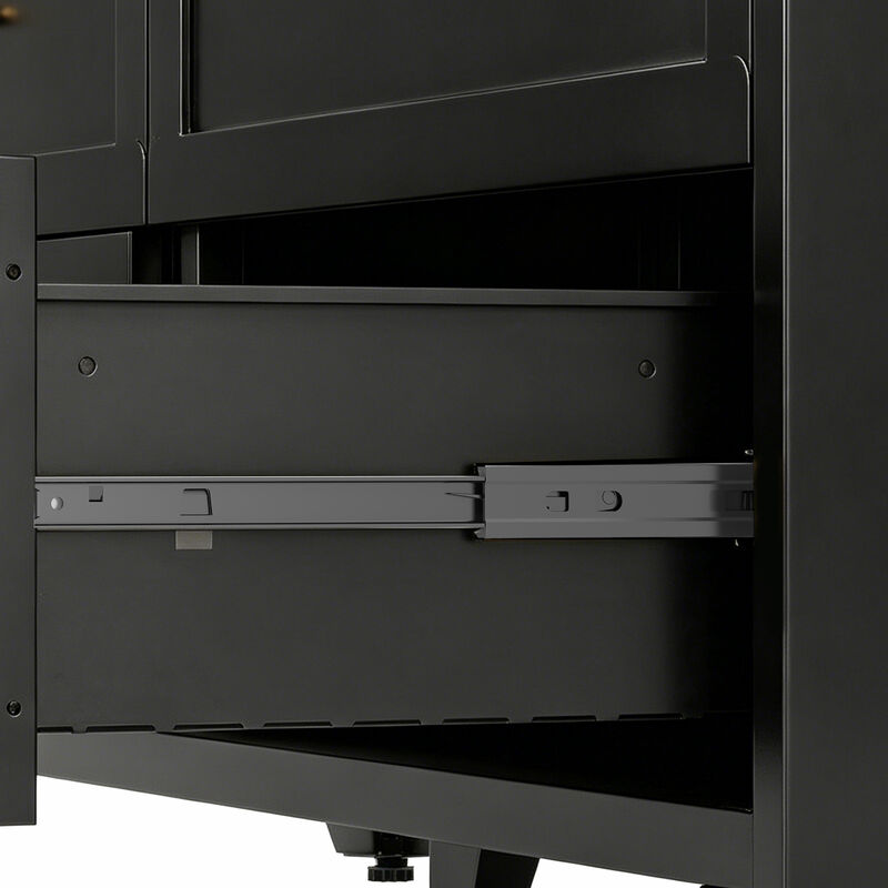 Pelkan 7-Drawer Metal Dresser image number 6