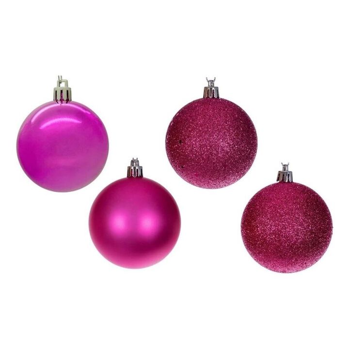 Vickerman 2.75" Hot Pink 4 Finish ORN Asst 20/Box