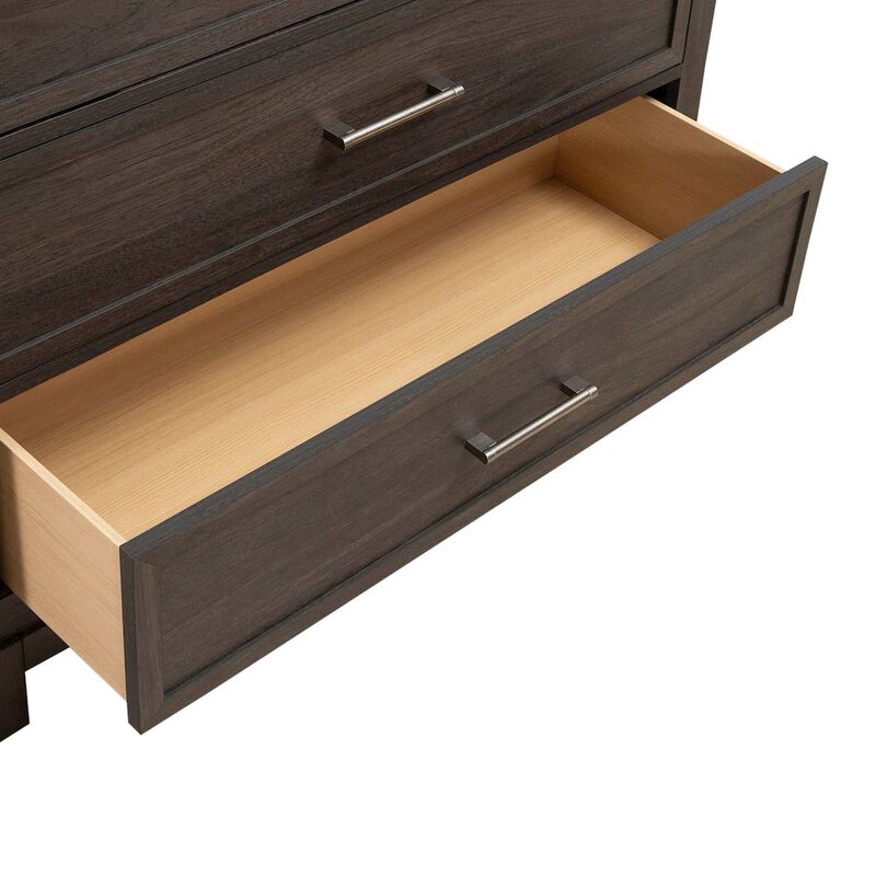Liberty Furniture Modern Edge 5 Drawer Chest for Bedroom - Caffe image number 6