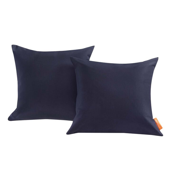 Convene Two Piece Outdoor Patio Pillow Set-Benzara