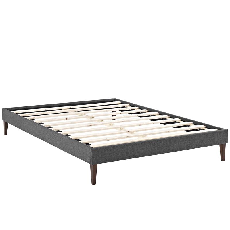 Modway - Tessie Full Fabric Bed Frame with Squared Tapered Legs image number 2