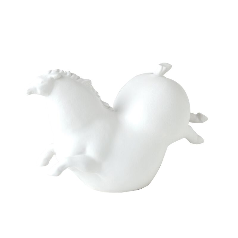 Friesian Horse-White
