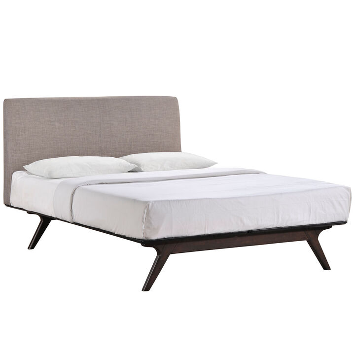 Modway - Tracy Full Bed Cappuccino Gray