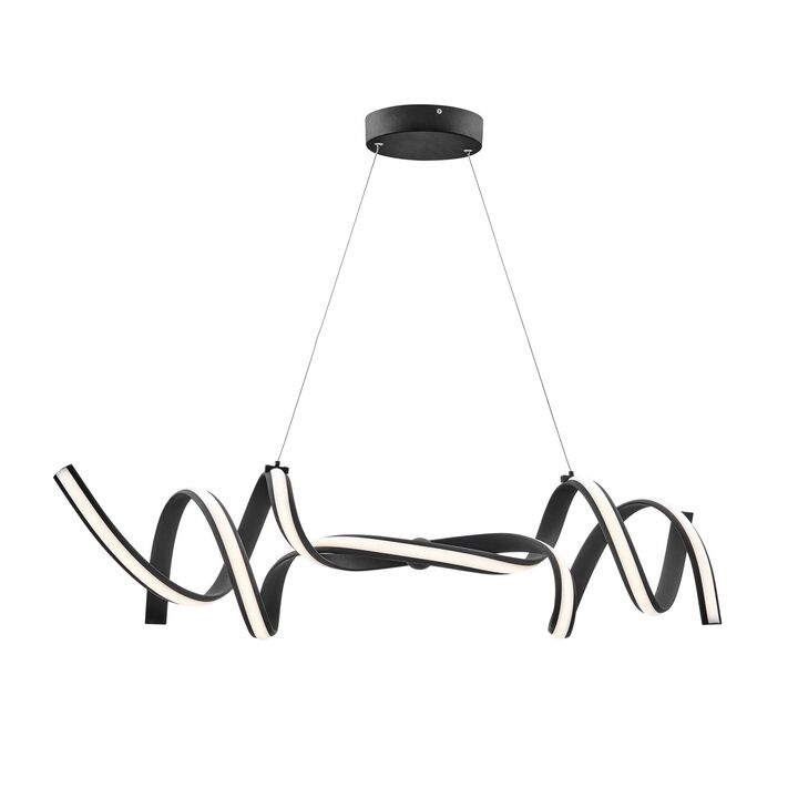 Munich Chandelier Chrome Metal Integrated LED Dimmable