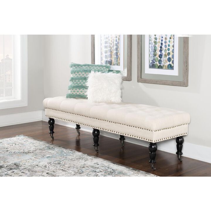Linon Isabelle Bed Bench 62 Inches