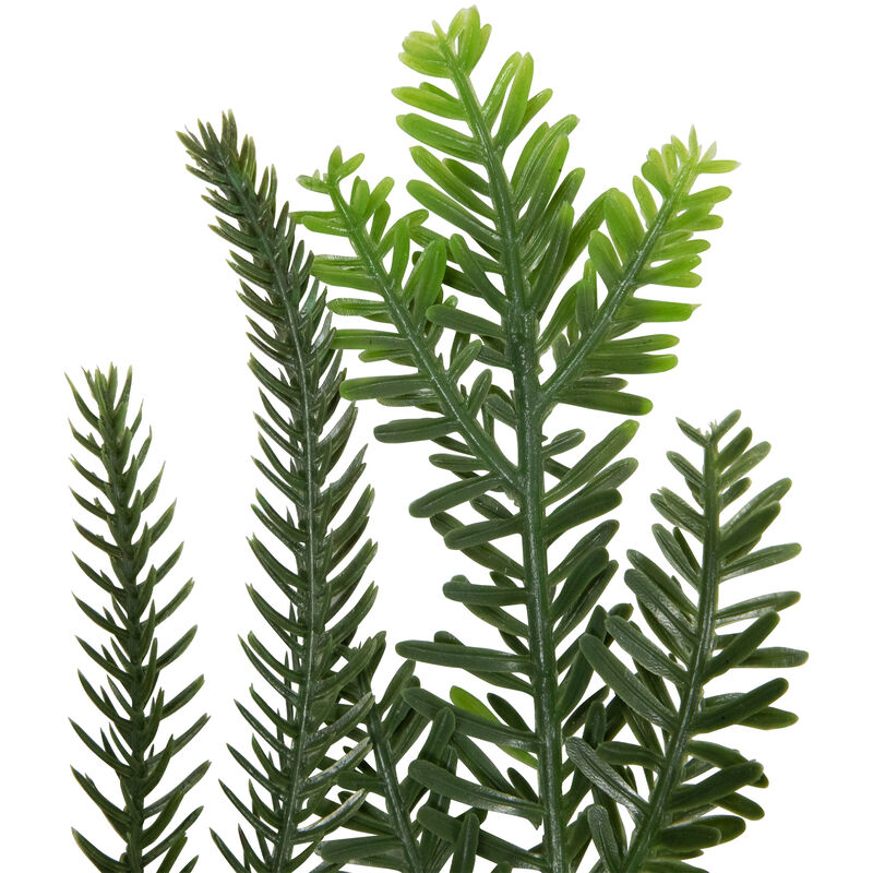 6' Mixed Foliage with Pine Cones and Berries Christmas Garland  Unlit image number 6